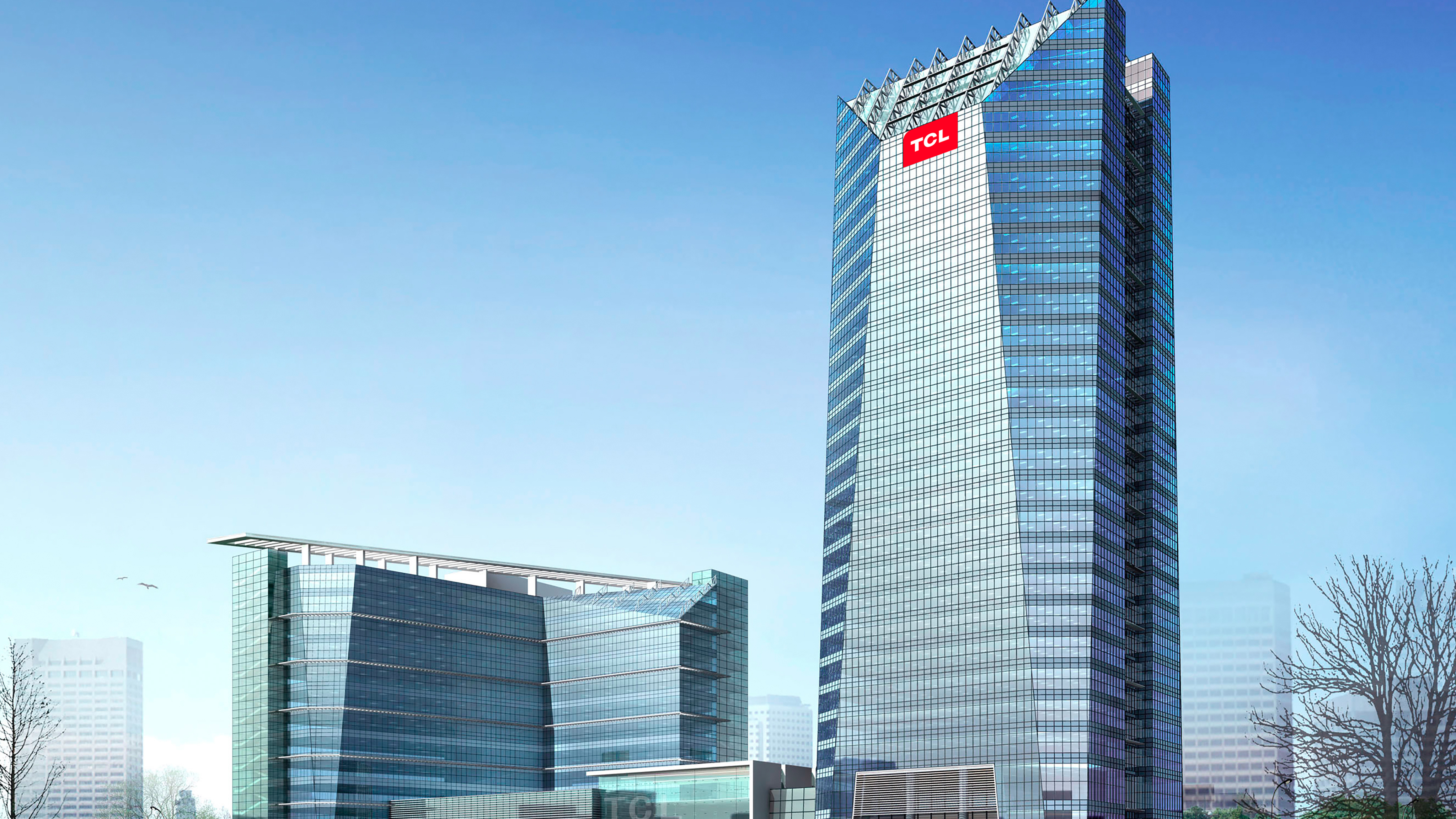 TCL headquarters building in Huizhou