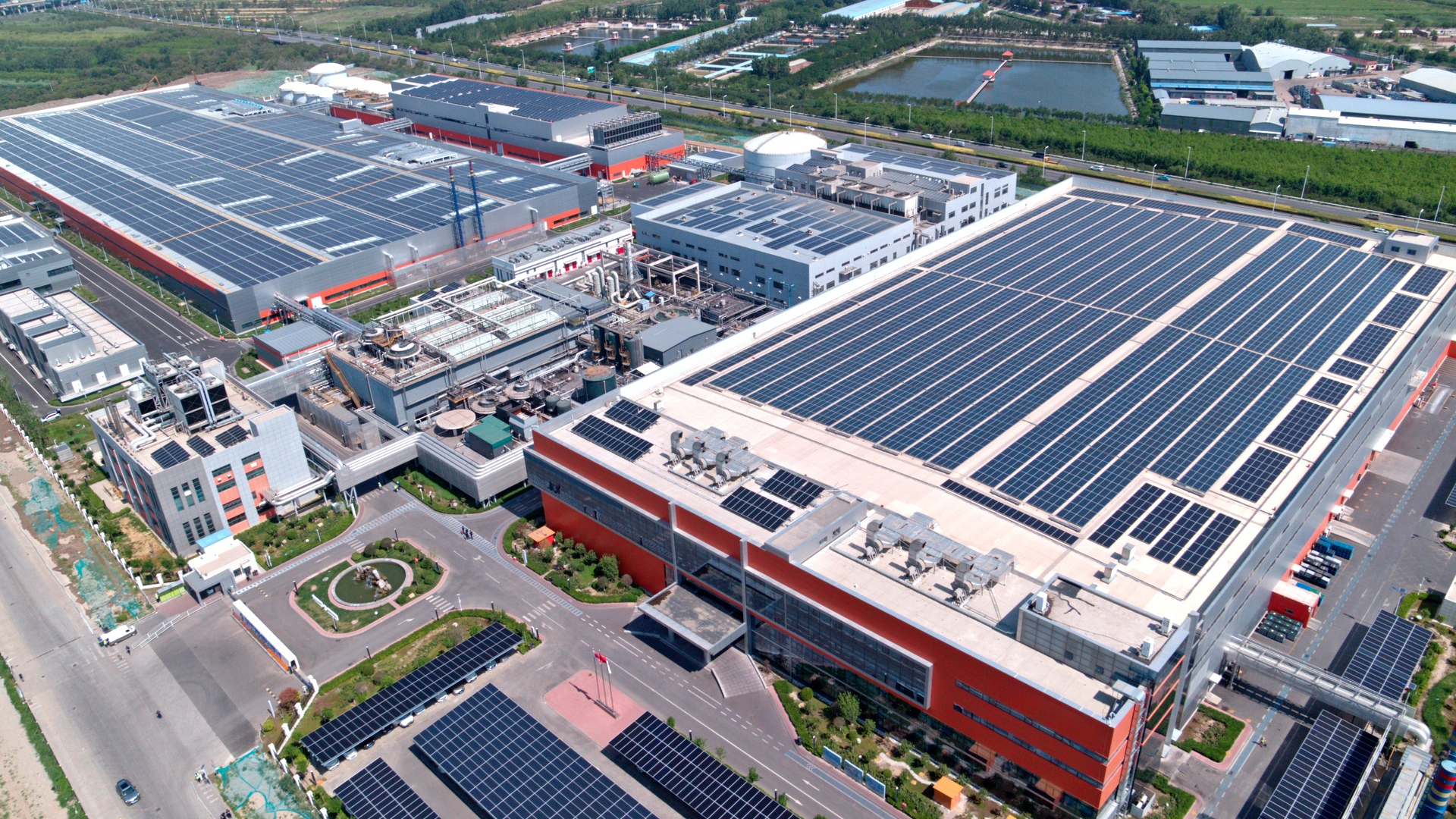 TCL Zhonghuan Industrial Park in Tianjin binhai