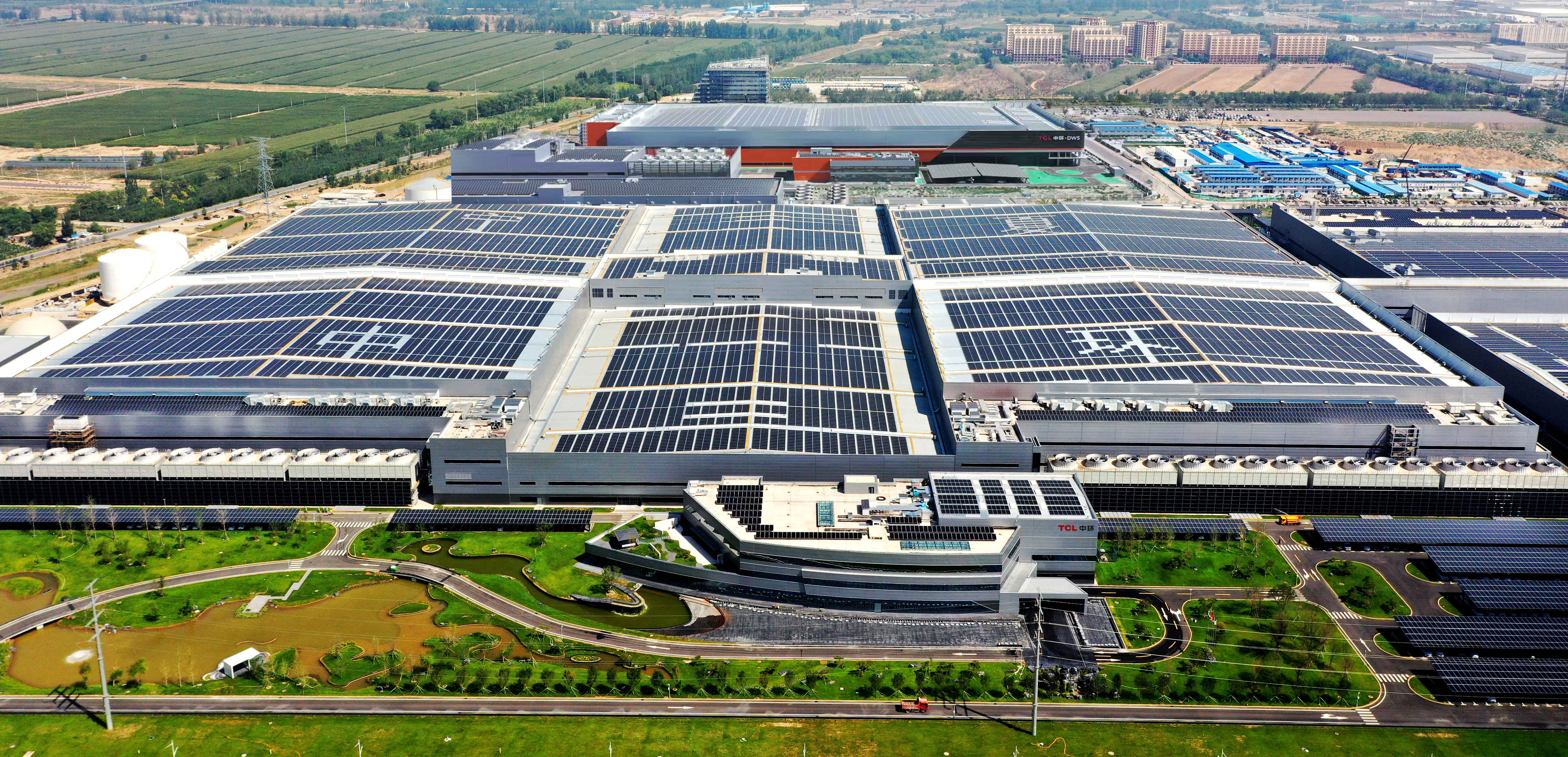 TCL Zhonghuan Industrial Park in Ningxia